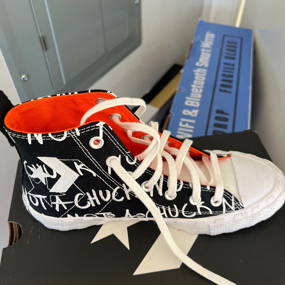 Converse, Run In Mens Sizing, Worn Once, Still In… - image 2